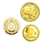 外国の記念金貨も